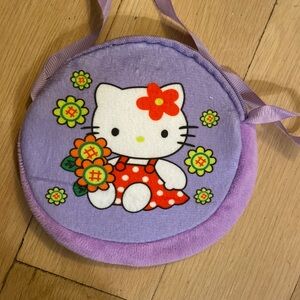 NEW Valentines pink Hello kitty crossbody soft and light material.
